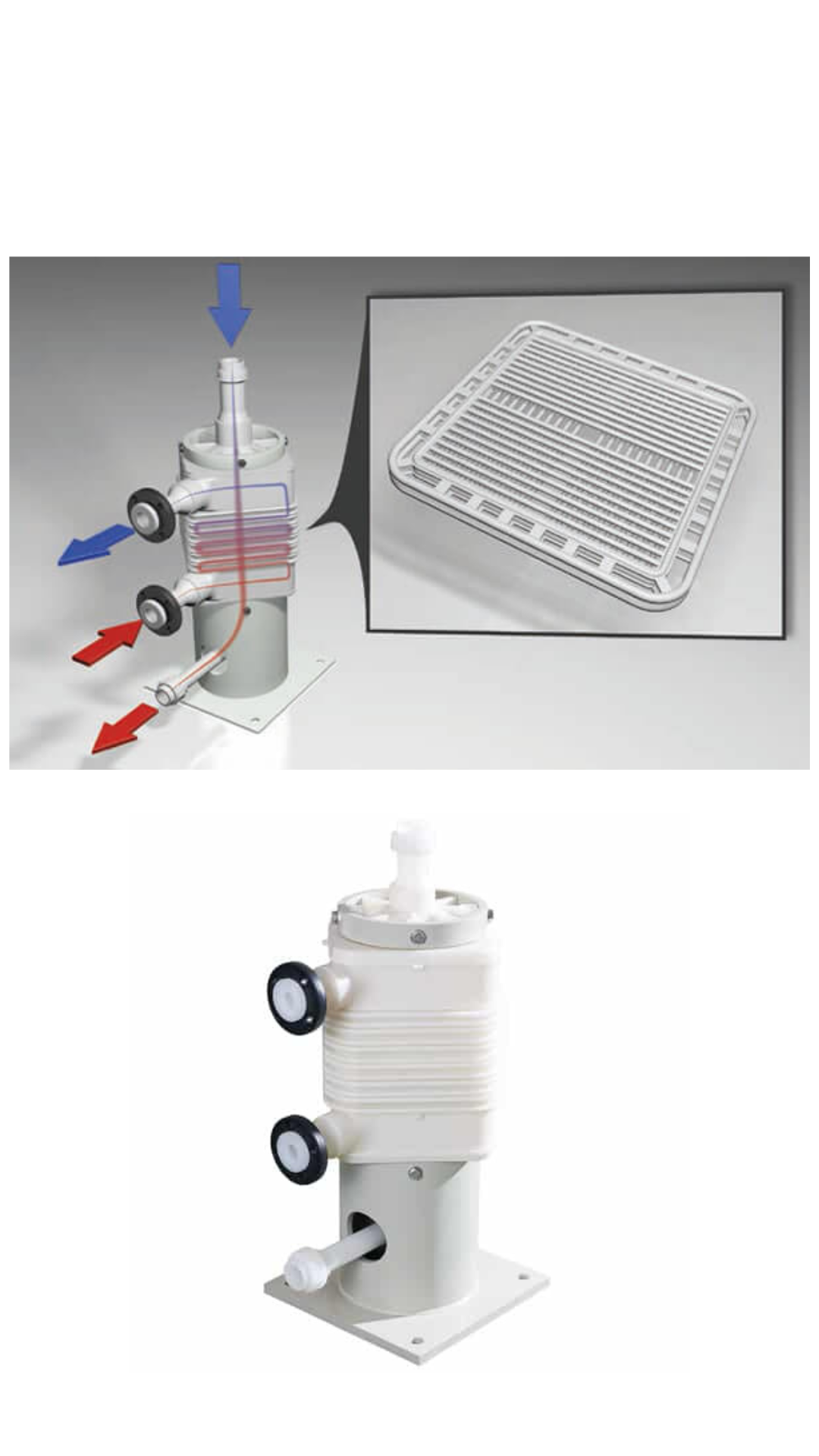 Calorplast - Thermoplastic Immersion Type Heat Exchanger