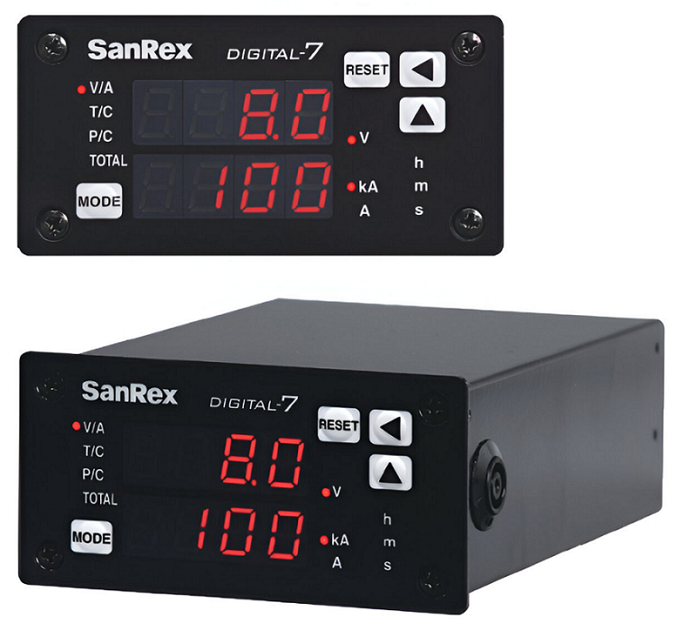 Digital 7 DC Integrating AH Meter 