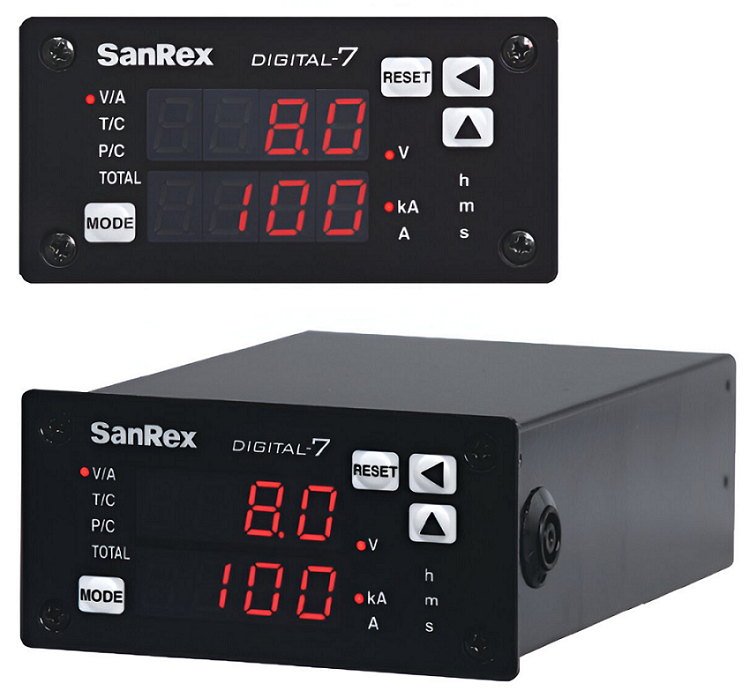 Digital 7 DC Integrating AH Meter